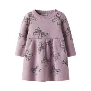 Name It Kjole Baby LS Bowie Strik Keepsake Lilac