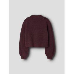 Name It Cardigan Kids LS Strik Rina Burgundy