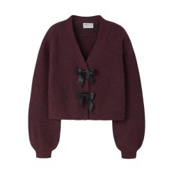 Name It Cardigan Kids LS Strik Rina Burgundy