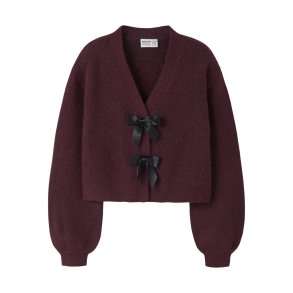 Name It Cardigan Kids LS Strik Rina Burgundy