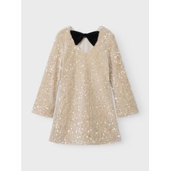 Name It Kjole Kids LS Rusitta Jet Stream