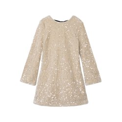 Name It Kjole Kids LS Rusitta Jet Stream