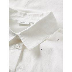 Name It Skjorte Kids LS Hing Bright White