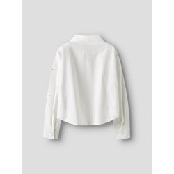 Name It Skjorte Kids LS Hing Bright White