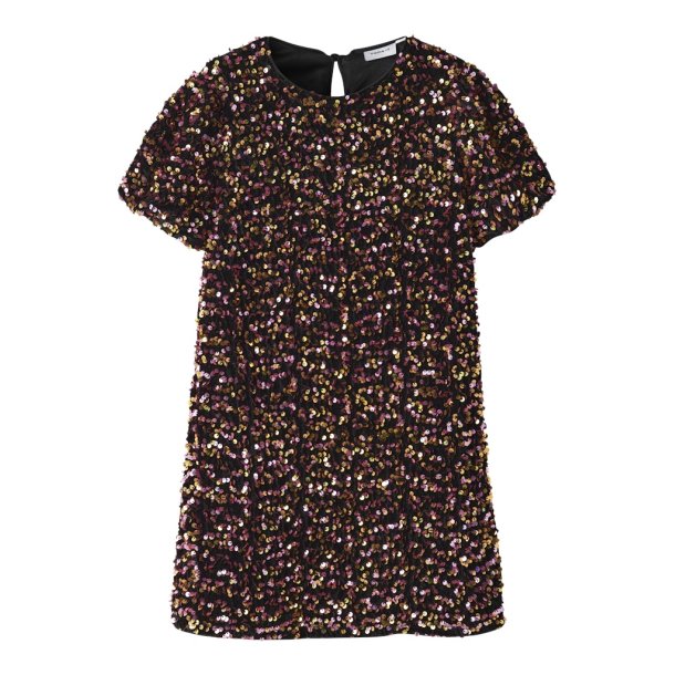 Name It Kjole Kids SS Runica Tunic Gold Color