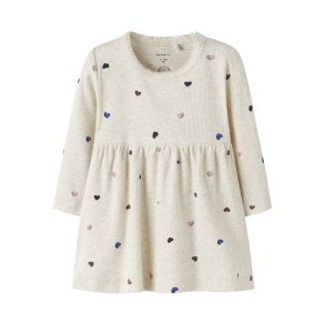 Name It Kjole Baby LS Nutti Peyote Melange