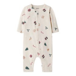 Name It Natdragt Baby LS Vismas Whitecap Gray