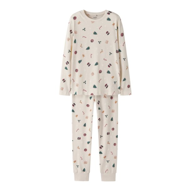 Name It Nattj Kids LS Vismas Whitecap Gray