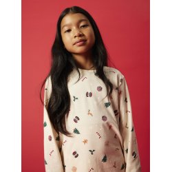 Name It Nattj Kids LS Vismas Whitecap Gray