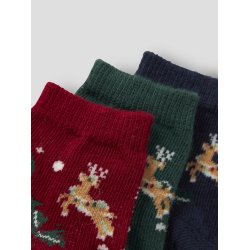 Name It Sokker Baby 3-pak Vismas Jester Red