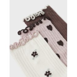 Name It Sokker Mini 3-pak Netti Peppercorn