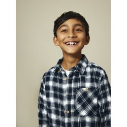 Name It Skjorte Kids LS Sunda Navy Blazer