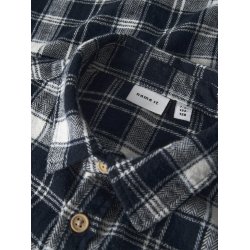 Name It Skjorte Kids LS Sunda Navy Blazer
