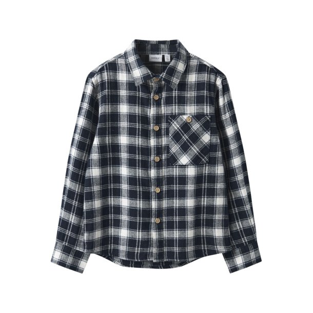 Name It Skjorte Kids LS Sunda Navy Blazer