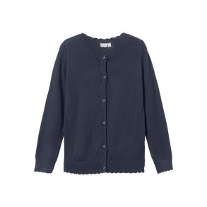 Name It Cardigan LS Strik Vamone Dark Sapphire