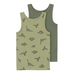 Name It Undertrjer 2-pak Tank top Dino Sage