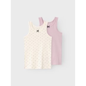 Name It Undertrjer 2-pak Tank top Buttercream Floral