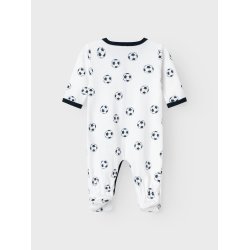 Name It Natdragt LS Football Bright White