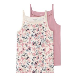 Name It Undertrjer 2-pak Strap Top Nostalgia Flower Rose