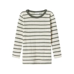 Name It Bluse LS Uld Wang Needle Snow White