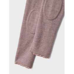 Name It Leggins Uld Wang Needle Purple Dove