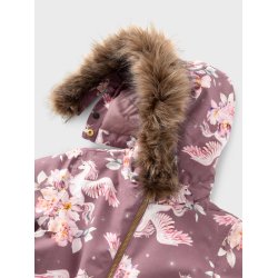 Name It Flyverdragt Snow10 Suit Unicorn AOP Grape Shake