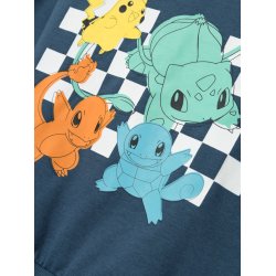 Name It Httetrje Hoodie LS Jister Pokemon Dark Denim