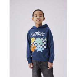 Name It Httetrje Hoodie LS Jister Pokemon Dark Denim