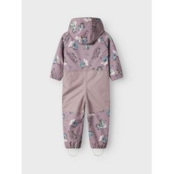 Name It Softshell Heldragt Alfa08 AOP Purple Dove