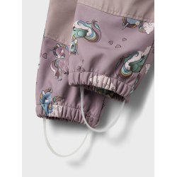 Name It Softshell Heldragt Alfa08 AOP Purple Dove