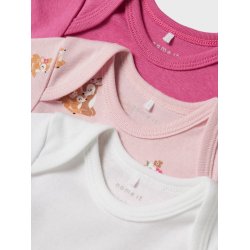 Name It Body 3-pak LS Deer Ibis Rose