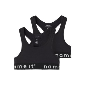 Name It Short Top Kids 2-pak Black