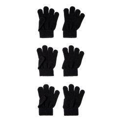 Name It Vanter Kids Magic Gloves 3-pak Black