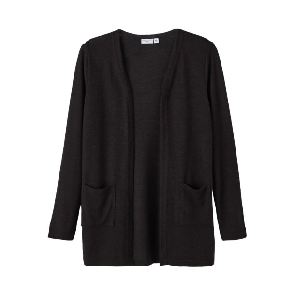 Name It Strik Cardigan Kids LS Victi Black 