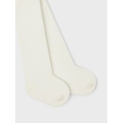 Name It Strmpebukser Kids 2-pak Rib White Alyssum