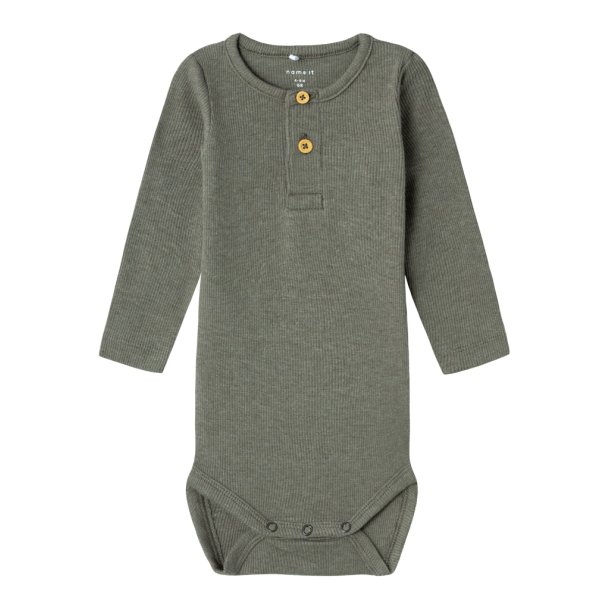 Name It Body LS Kab Dusty Olive