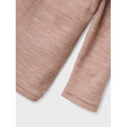 Name It Uld Bluse Mini LS Wax Rib Shadow Gray