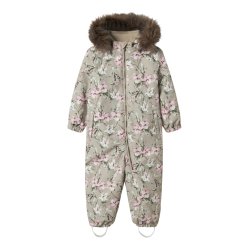 Name It Flyverdragt Mini Snow10 Suit AOP Pure Cashmere