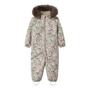 Name It Flyverdragt Mini Snow10 Suit AOP Pure Cashmere