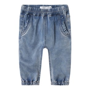 Name It Jeans Baby Rose Frill Medium Blue Denim