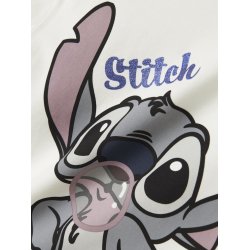 Name It T-shirt SS Kids Akun Stitch Cloud Dancer
