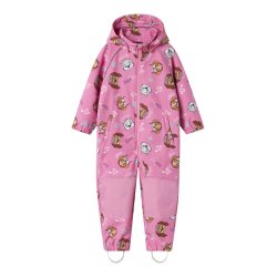 Name It Softshell Heldragt Mini Alfa08 Paw Patrol AOP Pink Cosmos