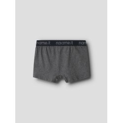 Name It Boxershorts Kids 3-pak Skull Dark Grey Melange