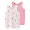 Name It Undertrjer Mini 2-pak Tank top Ballerina Pearl