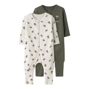 Name It Natdragt Baby 2-pak Zip Robot Jet Stream