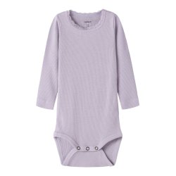 Name It Body LS Kab Lavender Gray