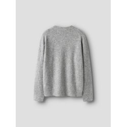 LMTD Sweatshirt Strik LS Leave Light Grey Melange