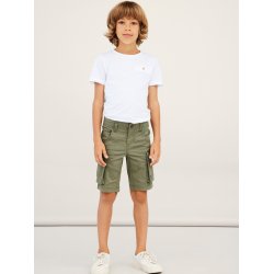 Name It Shorts Ryan Twill Deep Lichen Green