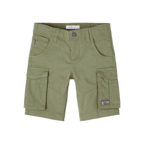 Name It Shorts Ryan Twill Deep Lichen Green