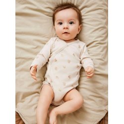 Name It Sl� om Body LS 2-pak Wrap Rainy Day Bee